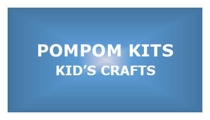 Kids Crafts - Pom Pom Kits